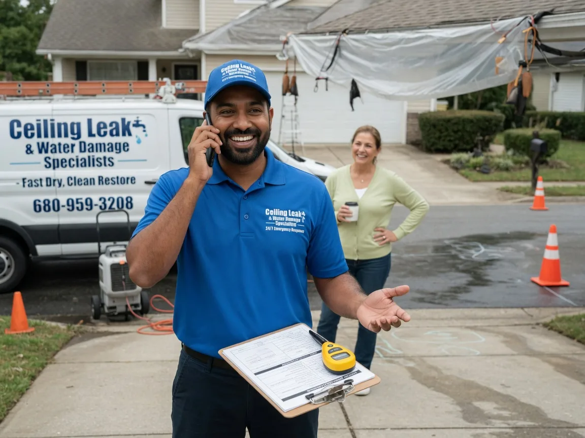 Ceiling Leak Cleanup Uniontown, PA FAQs